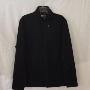 black Izod advantage performance natural stretch jacket medium new without tags